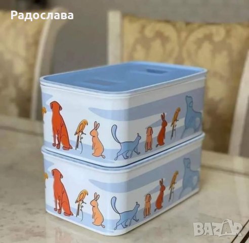 Комплект кутии за съхранение. Топ клас.Tupperware , снимка 5 - Кутии за съхранение - 35176446