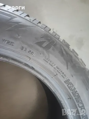 2бр.зимни гуми 225/55/17 Bridgestone, снимка 5 - Гуми и джанти - 55829184