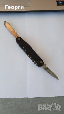 Антикварно джобно ножче Solingen Kaufmann K55 , снимка 2 - Антикварни и старинни предмети - 38490879