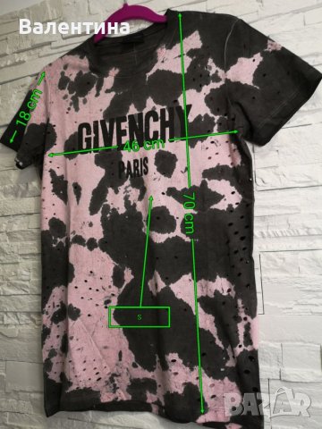 Мъжка, дамска тениска Givenchy, S, снимка 10 - Тениски - 38034740