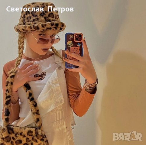 Леопардова Тематика , снимка 2 - Шапки - 36684683