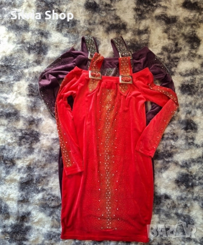 Дамски плюшени  роклички, снимка 10 - Рокли - 50450506