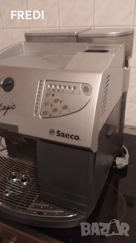 Кафе автомат Saeco Magic използван, снимка 3 - Кафемашини - 52923878