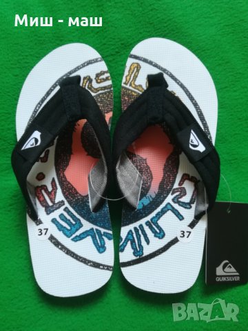 Quiksilver #37 чехли / джапанки