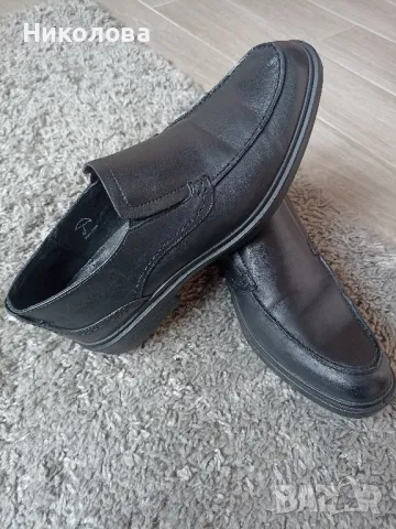 Мъжки обувки от естествена кожа Hush Puppies , снимка 7 - Ежедневни обувки - 50058186