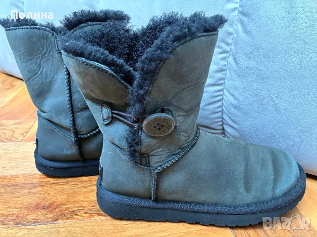 Оригинални Ботуши UGG Bailey Button - Естествена кожа - 38
