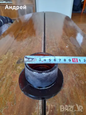 Стара стъклена запушалка,тапа #2, снимка 7 - Други ценни предмети - 49575229