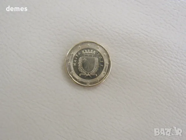 Малта - 20 евро цента 2022 - 259 W, снимка 4 - Нумизматика и бонистика - 55892265