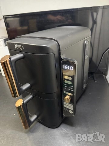 Еър фрайър Ninja Double Stack XL Air Fryer 9.5L, снимка 3 - Фритюрници - 56271591