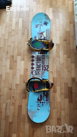 Сноуборд Rome Factory Rocker с автомати Union