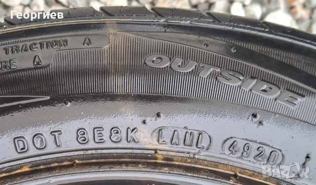 2бр. джанти 16” с летни гуми 205/55-16 DOT4920, снимка 6 - Гуми и джанти - 53273218