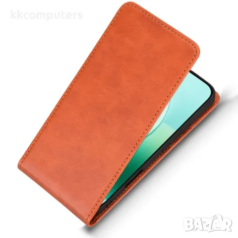 Honor 400 Lite Flip3 Magnetic Кожен Калъф и Скрийн Протектор, снимка 6 - Калъфи, кейсове - 50030598