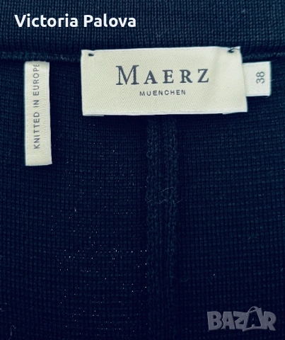 Ексклузивен луксозен панталон MAERZ MUENCHEN 100% меринос, снимка 5 - Панталони - 53892553