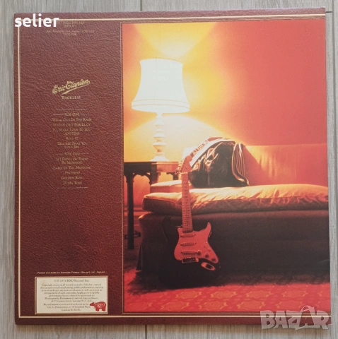 Eric Clapton ‎– Backless Издание 🇬🇧 UK 1978г -GATEFOLD Състояние на винила:NEAR MINT Състояние на , снимка 3 - Грамофонни плочи - 54348002