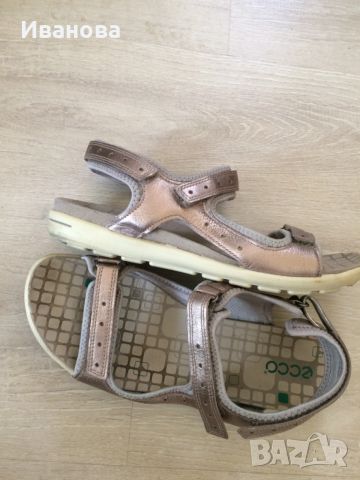 Удобни сандали Ессо - естественна кожа.., снимка 2 - Сандали - 54303905