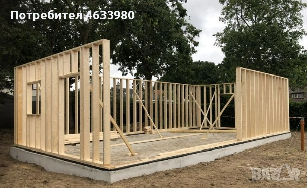 Сглобяема къща „Бланко“ 85-100 м² • 2-3 спални • По индивидуален проект, снимка 8 - Други - 53951284