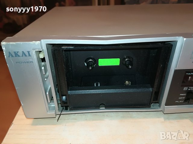 🛑AKAI CS-F110 DECK MADE IN JAPAN 1310221430🛑, снимка 2 - Декове - 38318087