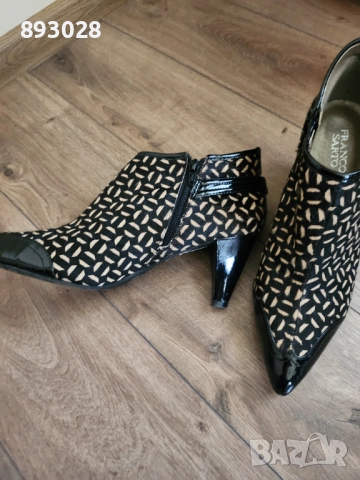 Естествена кожа с косъм дамски боти Franco Sarto 40-41 номер , снимка 3 - Дамски боти - 52349171