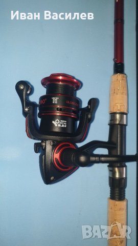 Нови- карбонова пръчка 2.70м две части акция 7-28гр комплект със спинингова макара бързооборотна 6.2, снимка 3 - Въдици - 30373547