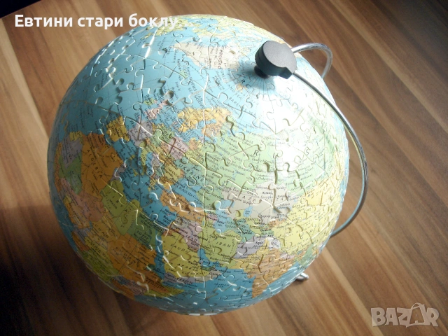 3D Пъзел Ravensburger, Глобус от 540 части, снимка 2 - Пъзели - 53173177