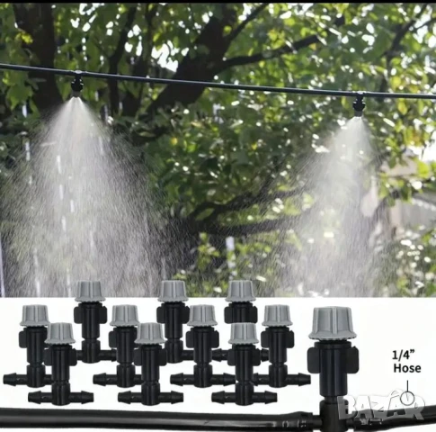 Комплект 10 метра за охлаждане/водна мъгла/ ,напояване/капково/, снимка 2 - Други - 50911382