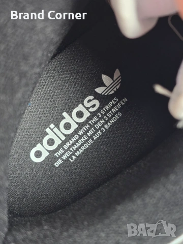НОВИ Adidas Forum Mid J (Черно/Бяло) – Оригинални, с етикети рст 37 1/3, снимка 5 - Маратонки - 54279634