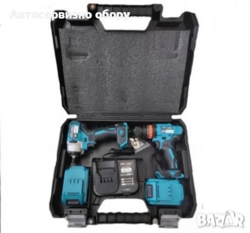 🧰Акумулаторни безчеткови импакт и винтоверт 36V 8AH в куфар KRAFTROYAL🧰, снимка 2 - Винтоверти - 37385854