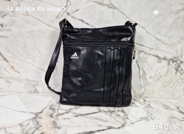 Adidas Дамска Черна Чанта С Удължена Дръжка За През Рамо Адидас Код P1120, снимка 2 - Чанти - 51686358