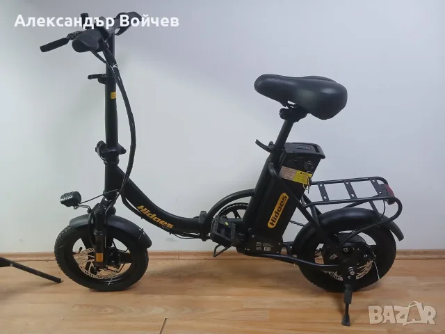Чисто Нов сгъваем електрически велосипед батрия 10.4 Ah,Ръчка дросел за скорост.
