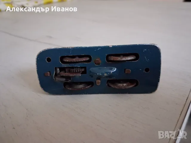 Стара ламаринена играчка,количка, снимка 5 - Колекции - 55836572
