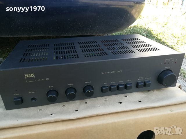*ЛЕГЕНДАРНИЯТ NAD 3020 STEREO AMPLIFIER-ВНОС GERMANY 0909231715L2EWC, снимка 3 - Ресийвъри, усилватели, смесителни пултове - 42133774