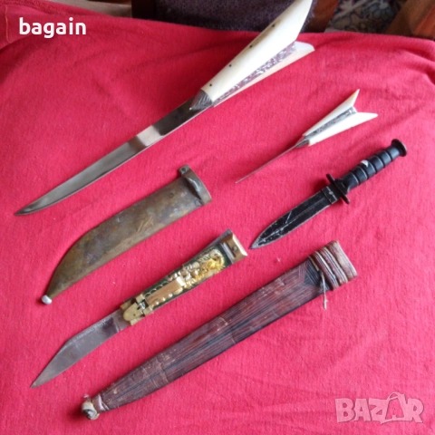 Кама, ножове, кании.