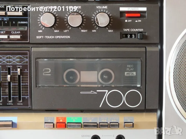 Продавам SHARP GF-700Z, снимка 8 - Радиокасетофони, транзистори - 56011637