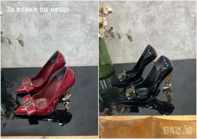 Yves Saint Laurent Дамски Обувки На Ток - 2 Налични Цвята Код E325