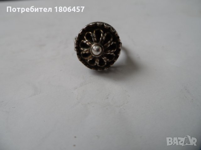 стар сребърен пръстен, снимка 14 - Антикварни и старинни предмети - 31787933