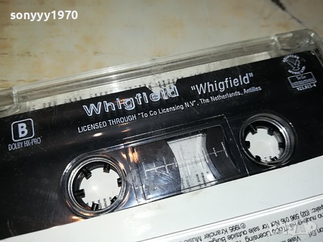 WHIGFIELD ORIGINAL TAPE 0805231343, снимка 9 - Аудио касети - 40627967