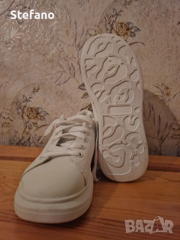 Бели Мъжки маратонки, снимка 6 - Кецове - 53125989