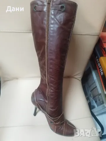  Нови дамски ботуши естествена кожа., снимка 2 - Дамски ботуши - 47940909