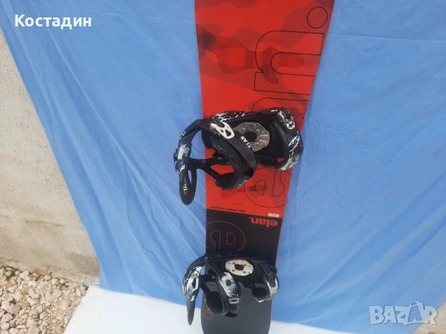 Сноуборд  Elan Explore Plus R 160см.  с автомати, снимка 5 - Зимни спортове - 53171023