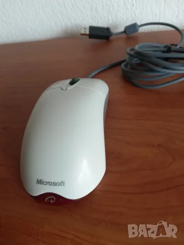 Microsoft wheel optical USB/PS/2 мишка, снимка 2 - Клавиатури и мишки - 56112681
