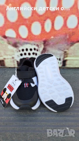 Английски детски маратонки с Мики Маус, снимка 8 - Детски маратонки - 50464629