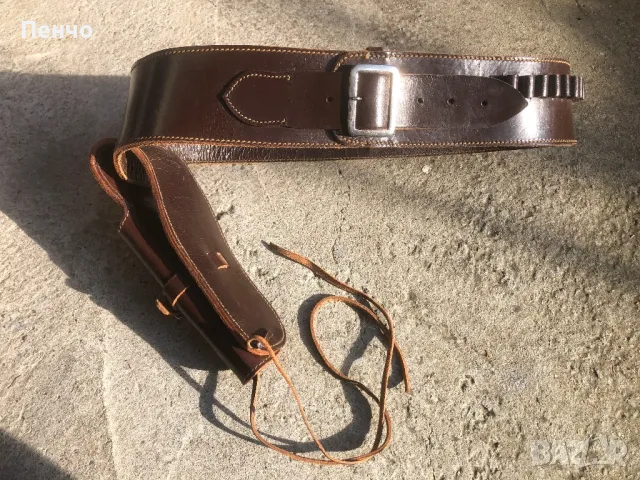 уестърн кобур с колан за револвер 1, снимка 1