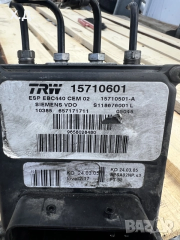 АБС/ ABS помпа пежо 407 2.0хди 136кс , снимка 2 - Части - 56238757