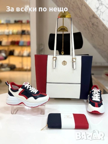 Tommy Hilfiger Дамски Маратонки👟Дамски Спортни Обувки Томи Хилфигер Код SK681, снимка 4 - Маратонки - 53128109