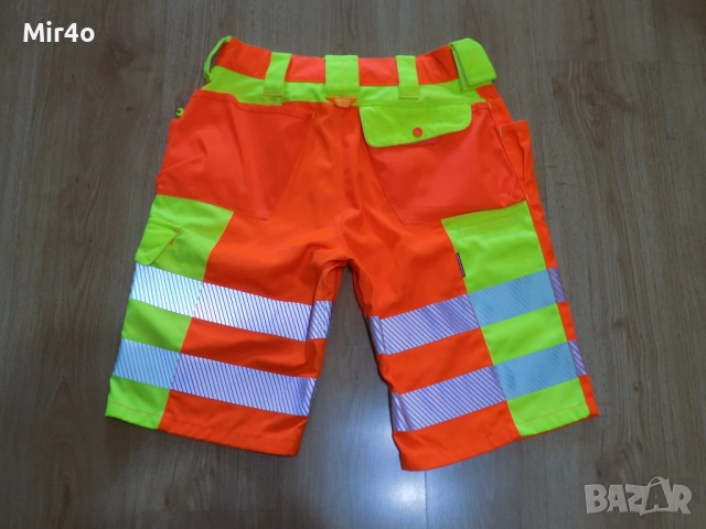 нов работен къс панталон engelbert strauss motion 2020 шорти долнище екип оранжев мъжки оригинал 52, снимка 2 - Спортни дрехи, екипи - 51137831