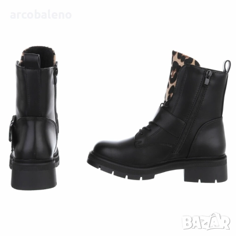 Дамски класически боти до глезена, 3цвята , снимка 10 - Дамски боти - 52804441