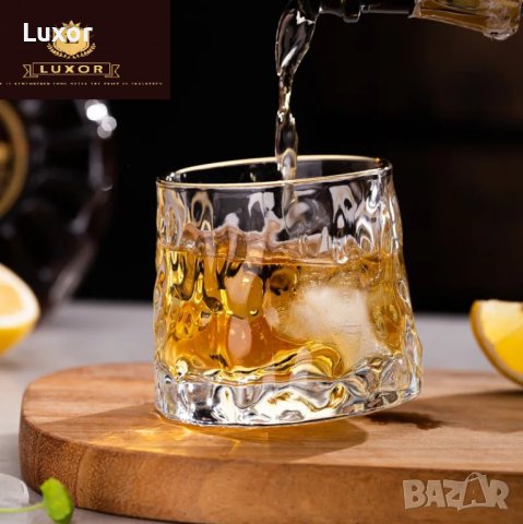 Въртяща се чаша за твърд алкохол Уиски | Whiskey, снимка 4 - Сервизи - 44265037