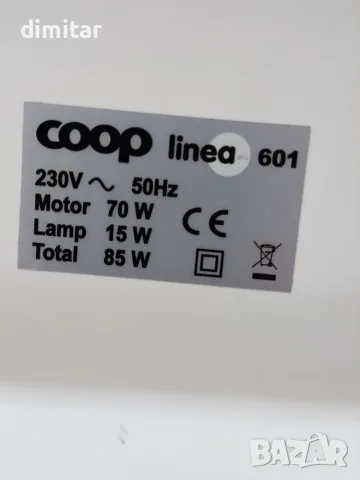 Шевна машина  COOP  LINEA 601, снимка 9 - Шевни машини - 56119651