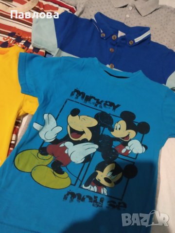 Сет от нови блузки къс ръкав 4-5 год.-18,90 лева за сет, снимка 4 - Детски тениски и потници - 37051758