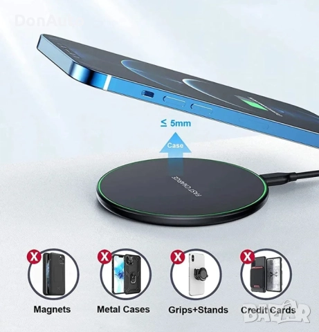 Бързо безжично зарядно 30W, снимка 6 - Аксесоари и консумативи - 51634416